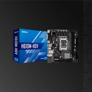 ASROCK H610M-HDV DP-HDMI-VGA