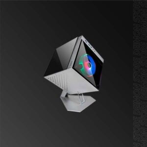 AZZA 805 CUBE MINI PRATA RGB ITX