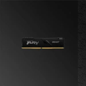 MEM DDR4 8GB 3200 KINGSTON FURY BEAST BLK