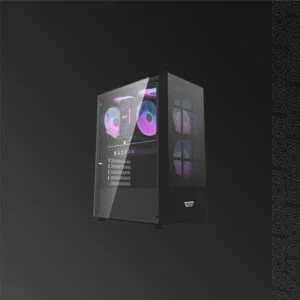 AIGO DARKFLASH A290 BLACK 3 COOLER RGB