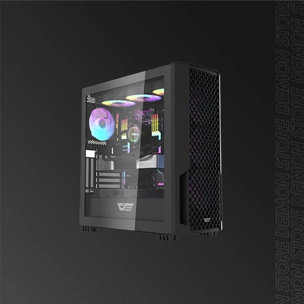 AIGO DARKFLASH DF2100 BLACK 4 FANS ARGB