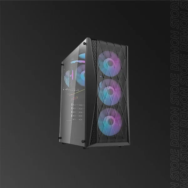 AIGO DARKFLASH DK352 ARGB 4FANS BLACK