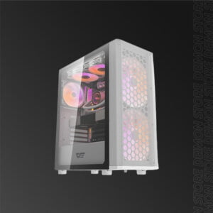 AIGO DARKFLASH DK360 MESH 3FANS RGB WHITE
