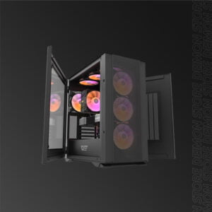 AIGO DARKFLASH DLX200 MESH BLACK