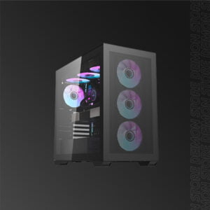 AIGO DARKFLASH DLX4000 MESH BLACK