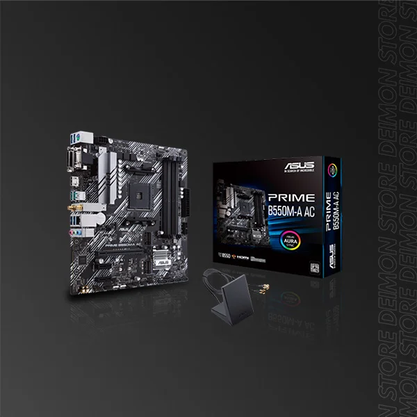 ASUS B550M-A AC PRIME HDMI-DVI-VGA