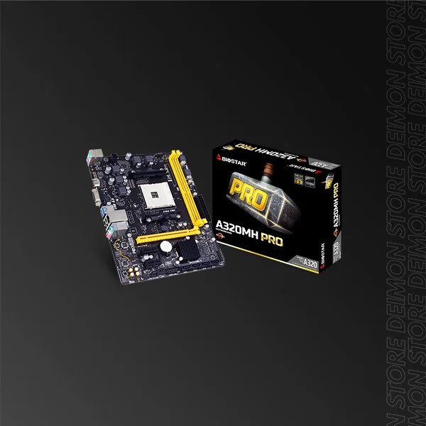 BIOSTAR A320MH 2.0 HDMI-VGA-USB3.1