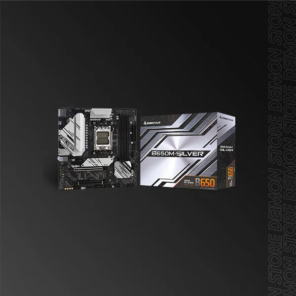 MB AM5 BIOSTAR B650M-SILVER DDR5 DP/HDMI