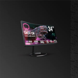 COOLER MASTER 34" GM34-CW 144HZ-1MS UWQHD CURVO