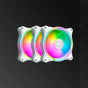 COOLER MASTER MASTERFAN MF120 HALO RGB (3IN1) WHITE
