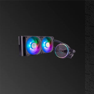COOLER MASTER MASTERLIQUID PL240 FLUX RGB BLACK
