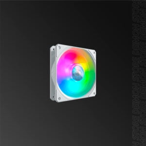 COOLER MASTER SICKLEFLOW FAN 120 ARGB WHITE EDITION