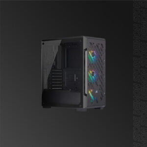CORSAIR 220T ICUE BLACK RGB ATX