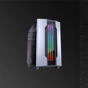 COUGAR GEMINI M RGB 1FAN MINI TOWER SILVER