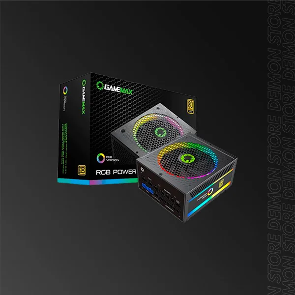 GAMEMAX 1050W RGB-1050 PRO 80P GOLD RGB F-MO