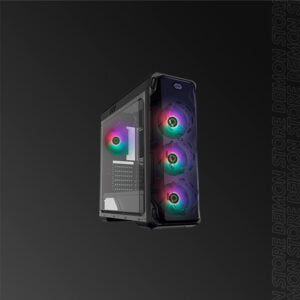 GAMEMAX STARLIGHT BLACK RAINBOW ATX