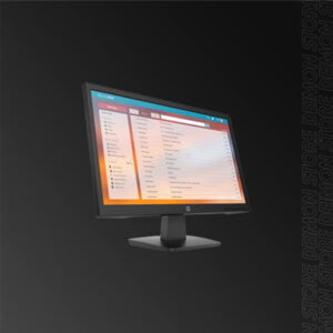 HP 22 P22V G4 FHD-VGA-HDMI-BLACK