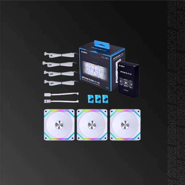 LIAN LI SL120 RGB 3IN1 WHITE 120MM