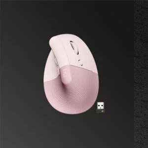 LOGITECH LIFT VERTICAL ERGONOMICO PINK