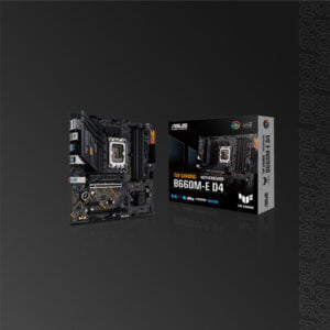 ASUS B660M-E D4 TUF GAMING DDR4-HDMI-DP