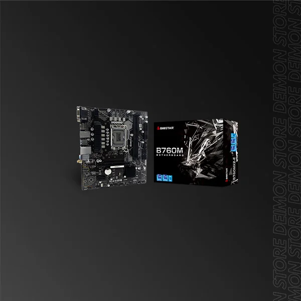 BIOSTAR B760MX2-E DDR5-HDMI-DVI-VGA