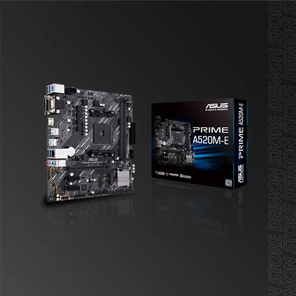 ASUS A520M-E PRIME HDMI-VGA-DVI-M.2