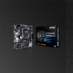 ASUS B450M-K II PRIME HDMI-DVI-VGA
