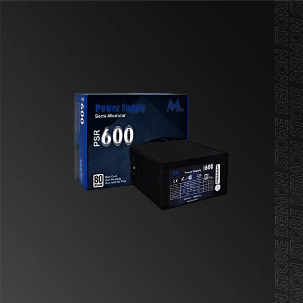 MTEK 600W PSR-600 80-PLUS SEMI-MOD
