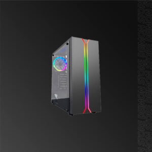 SATE 1100K GAMER 1FAN BLACK ATX