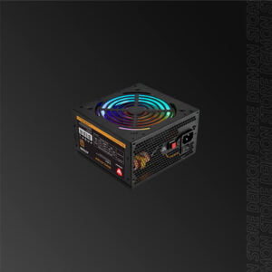 SATE 500W 80P BRONZE ATX BLK RGB