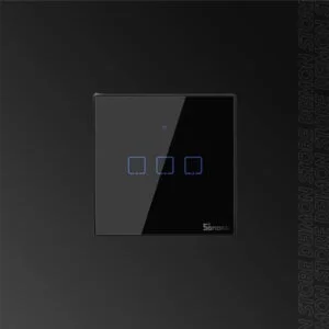 SONOFF INTERRUPTOR SMART PARED T3EU3C 3TC BLACK