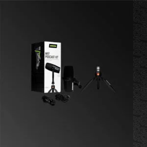 Shure Mic Dinamico MV7-K c/ Cable Black