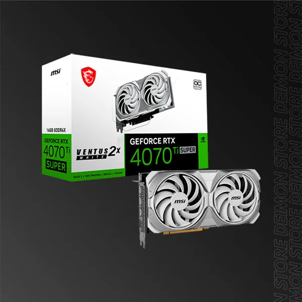 MSI RTX 4070TI SUPER 16GB VENTUS 2X WHITE OC ED 912-V513-629