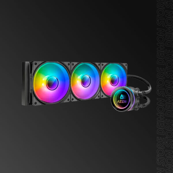 COOLER WATER AZZA GALEFORCE 360 V2 ARGB 3FAN BLK LCAZ-360C-ARGB