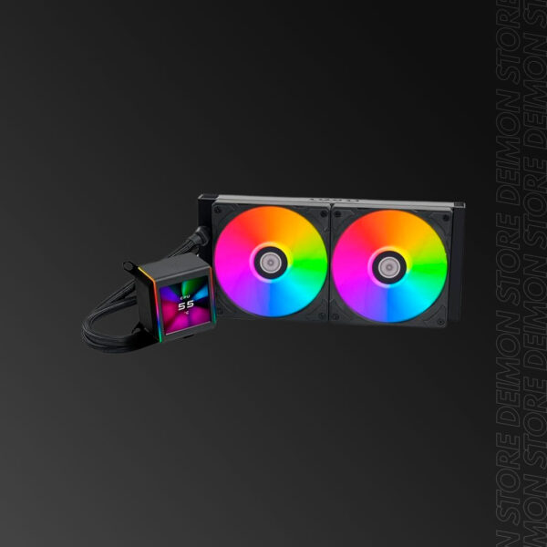 COOLER WATER LIAN LI GA II LCD 280 BLACK 1700 2FAN AMD/AM4/AM5