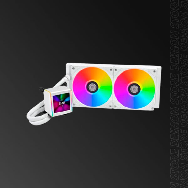COOLER WATER LIAN LI GA II LCD 280 WHITE 1700 2FAN AMD/AM4/AM5