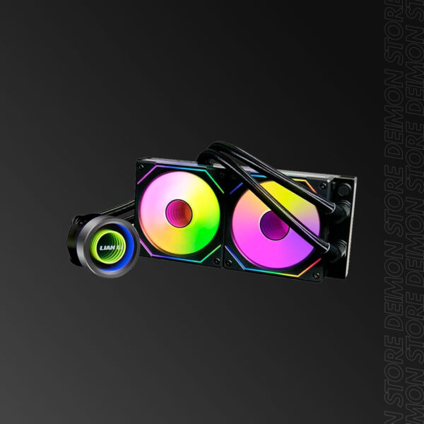 COOLER WATER LIAN LI GA II SL-INF 240 RGB BLACK TRINITY/2FAN