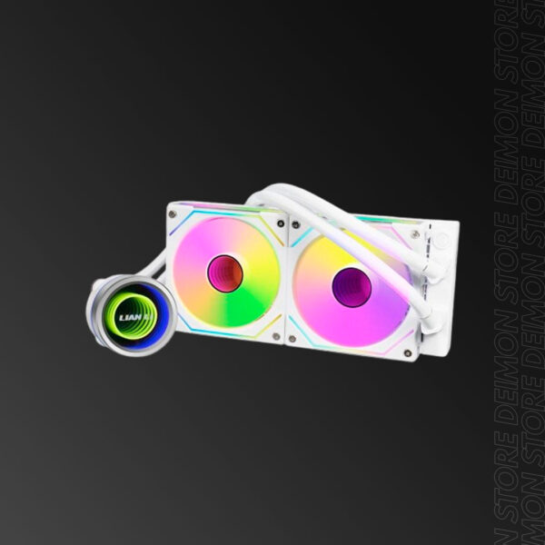 COOLER WATER LIAN LI GA II SL-INF 240 RGB WHITE TRINITY/2FAN