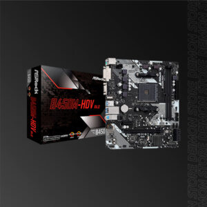 ASROCK B450M-HDV R40 DVI-D-HDMI-VGA