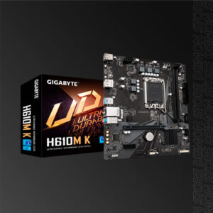 GIGABYTE H610M K DDR5 HDMI-DP-M2-USB32