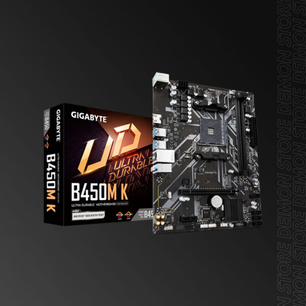 MB AM4 GIGABYTE B450M K DDR4-HDMI-M2-USB32