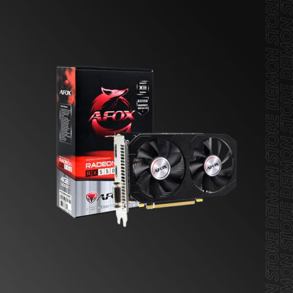 AFOX RX 550 4GB GDDR5 AFRX 550-4096D5H4-V6 2FAN
