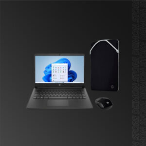 HP 14-DQ0526LA CEL-N4120 4GB 128SSD 14" W11 ESP MOUSE + CASE