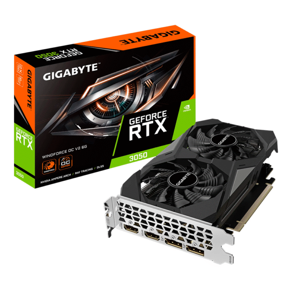 GIGABYTE RTX 3050 6GB WINDFORCE OC V2 GDDR6