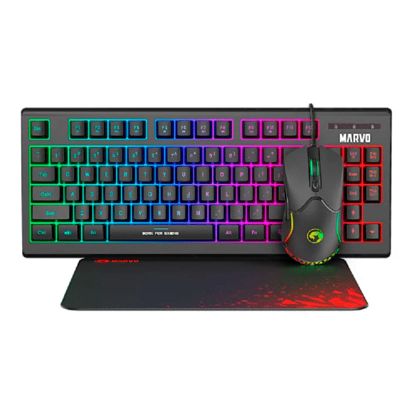 TEC/RATÓN/PAD MARVO CM310 BLACK