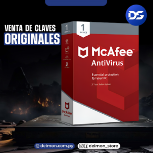 McAfee Antivirus (3 años)